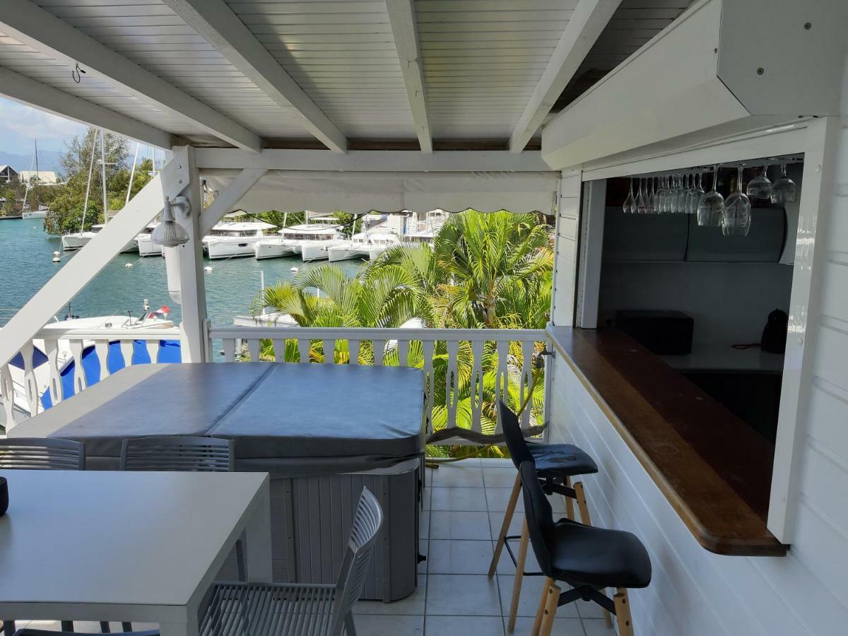 Vue Mer - Duplex F4 Marina Du Gosier 哥西尔 外观 照片