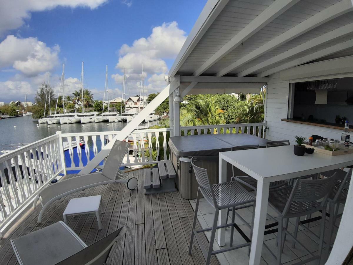 Vue Mer - Duplex F4 Marina Du Gosier 哥西尔 外观 照片