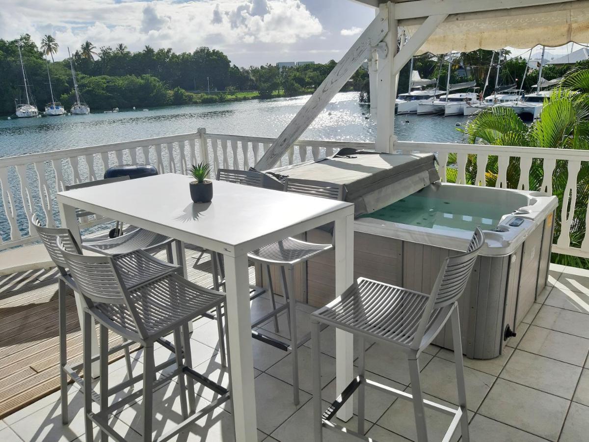 Vue Mer - Duplex F4 Marina Du Gosier 哥西尔 外观 照片