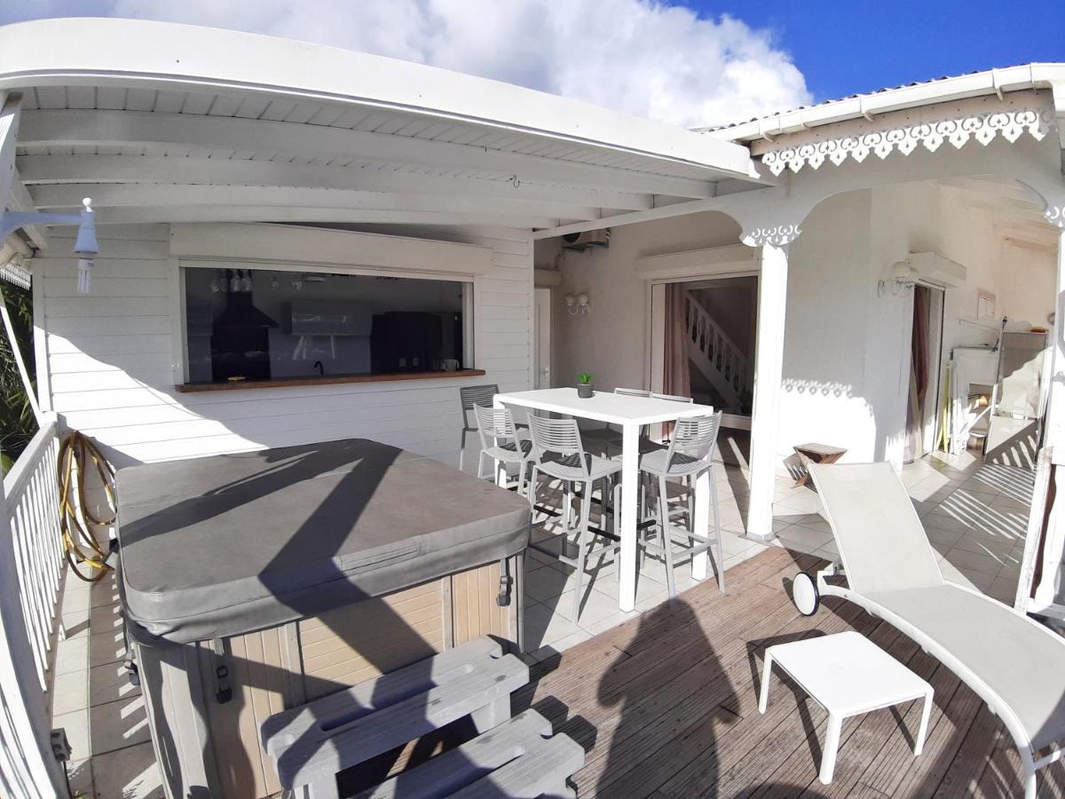 Vue Mer - Duplex F4 Marina Du Gosier 哥西尔 外观 照片